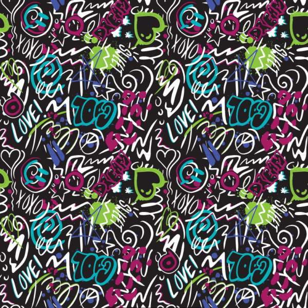 Black/Graffiti